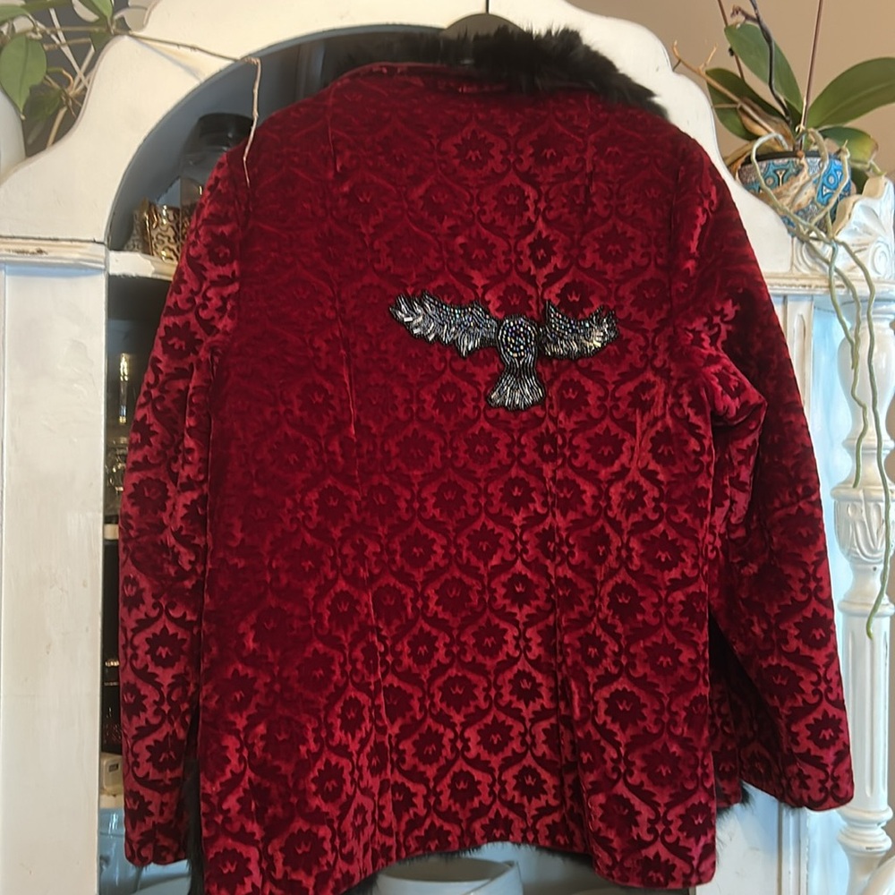 # 20  Amazing reversible hand, embellished fur coat
